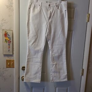DG2 by Diane Gilman White Jeans